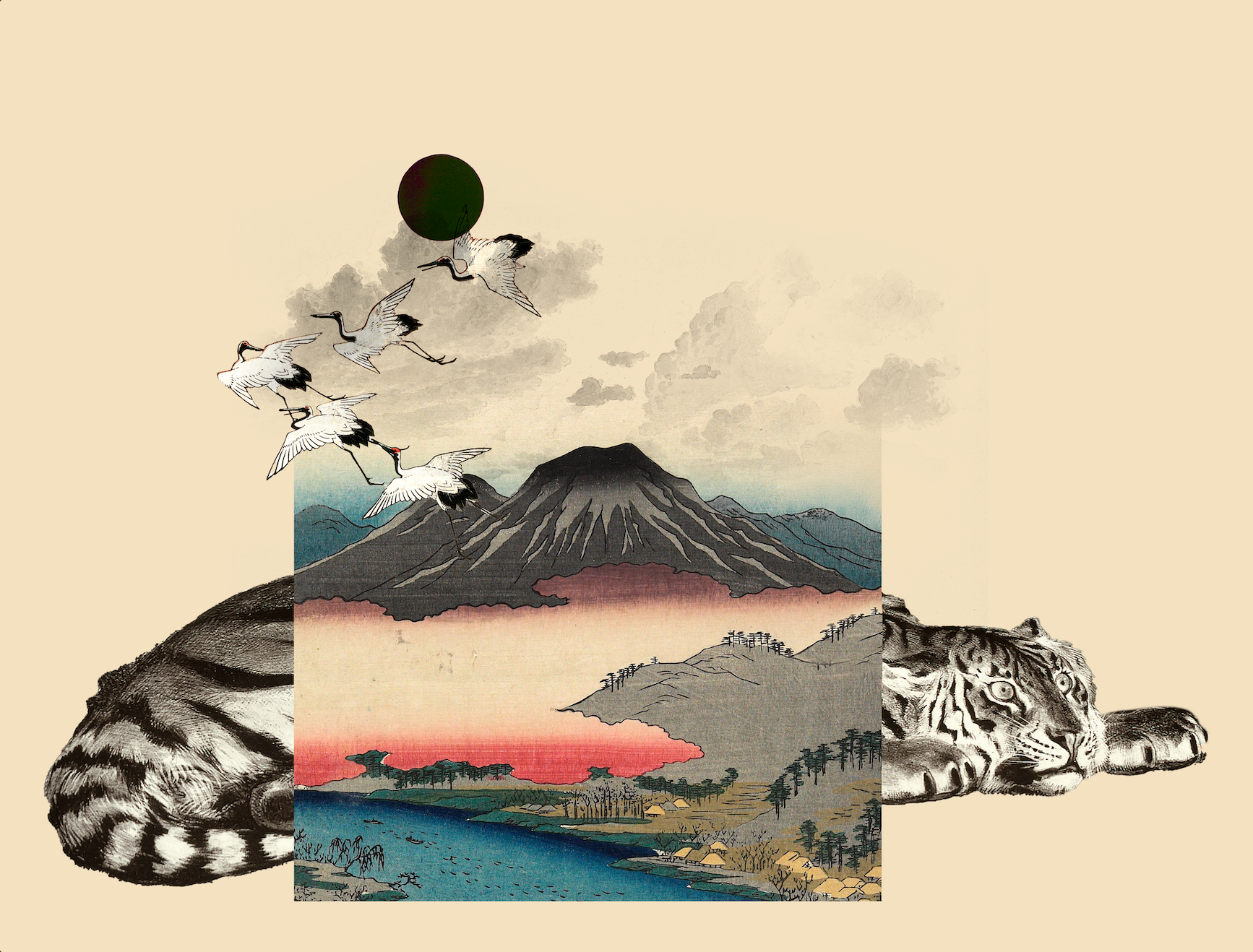 Wild In Wait: Limited Edition of 2 (18"x24") Unframed